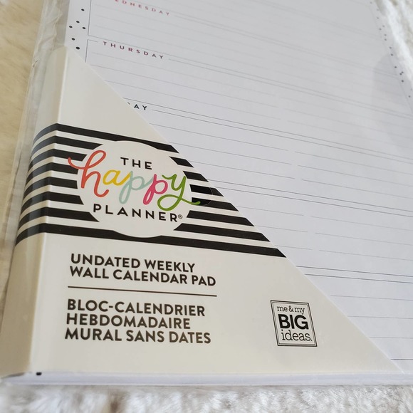 The Happy Planner Undated Weekly Calendar Pad - Picture 4 of 4